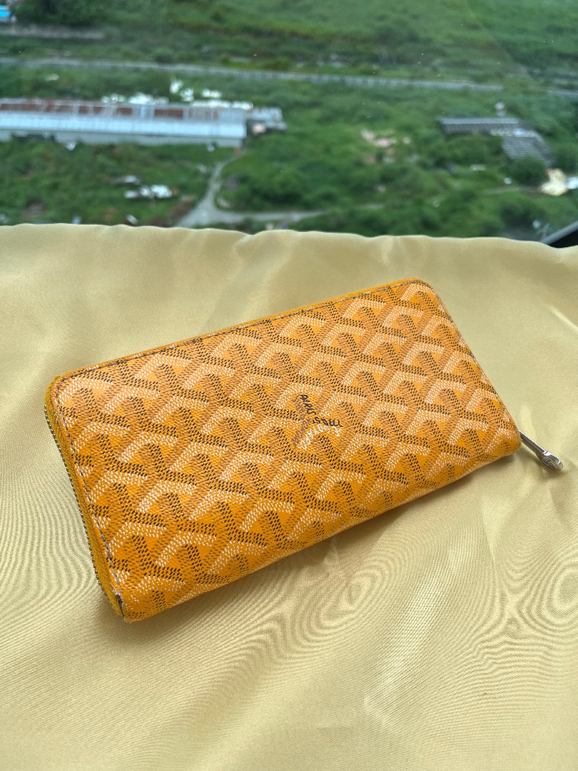Goyard GOYARD around purse long wallet, Luxury, Bags & Wallets on Carousell