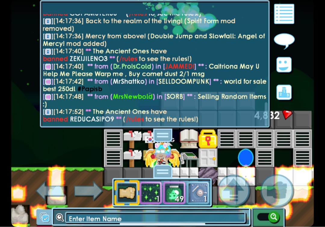 Growtopia Account, Video Gaming, Gaming Accessories, InGame Products