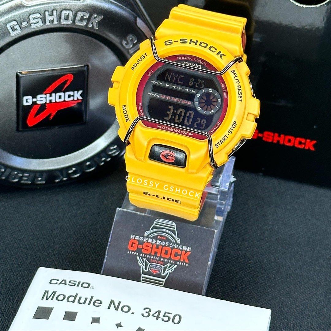 G-SHOCK G-LIDE GLS6900 イエロー - 時計