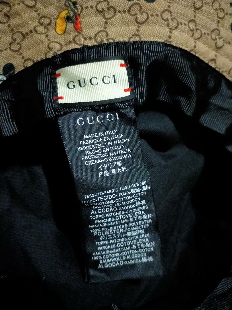 Gucci x disney bucket hat, Women's Fashion, Watches & Accessories, Hats