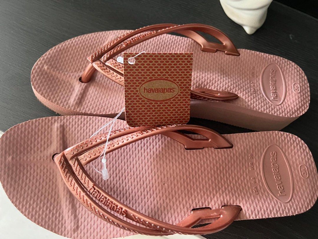 Havaianas platform wedge sales