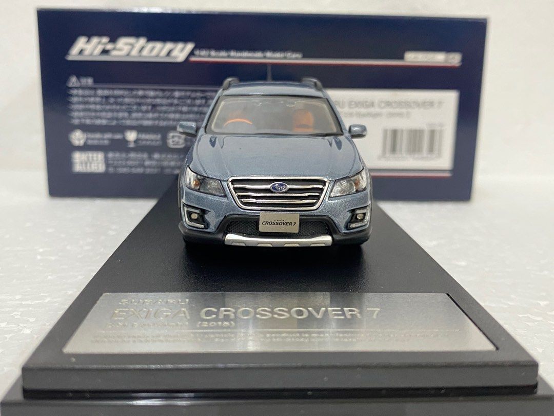 Hi-Story 1:43 Subaru Exiga Crossover 模型車, 興趣及遊戲, 玩具 遊戲類- Carousell