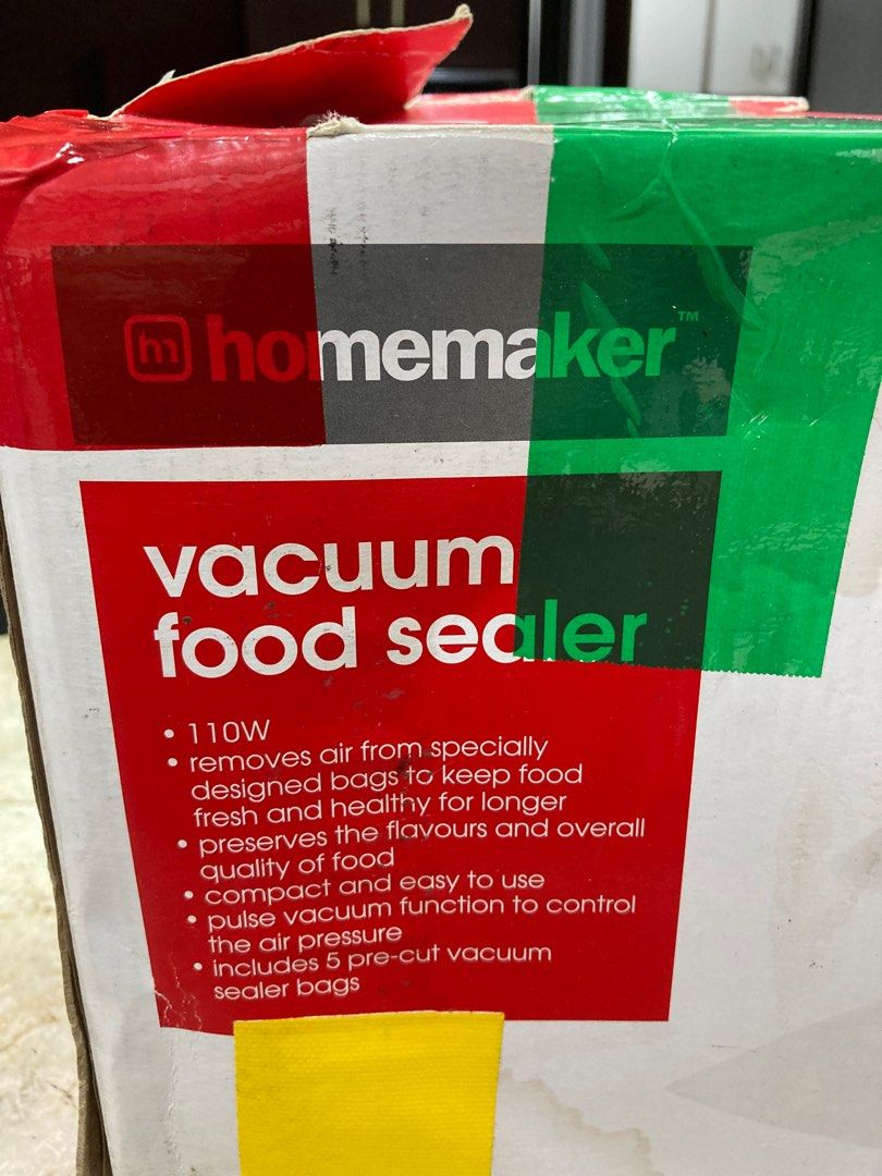 Homemaker Vacuum Food Sealer on Carousell