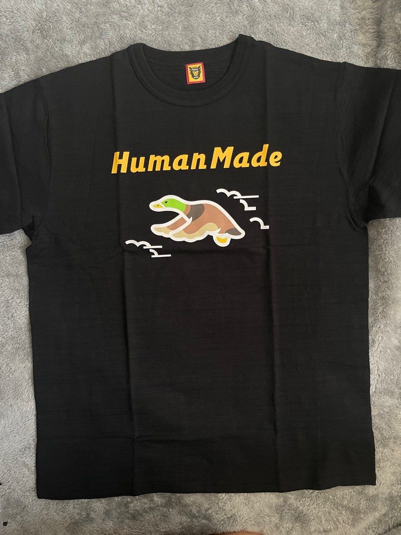 Human Made Large Black L, white M-XL, 男裝, 上身及套裝, T-shirt