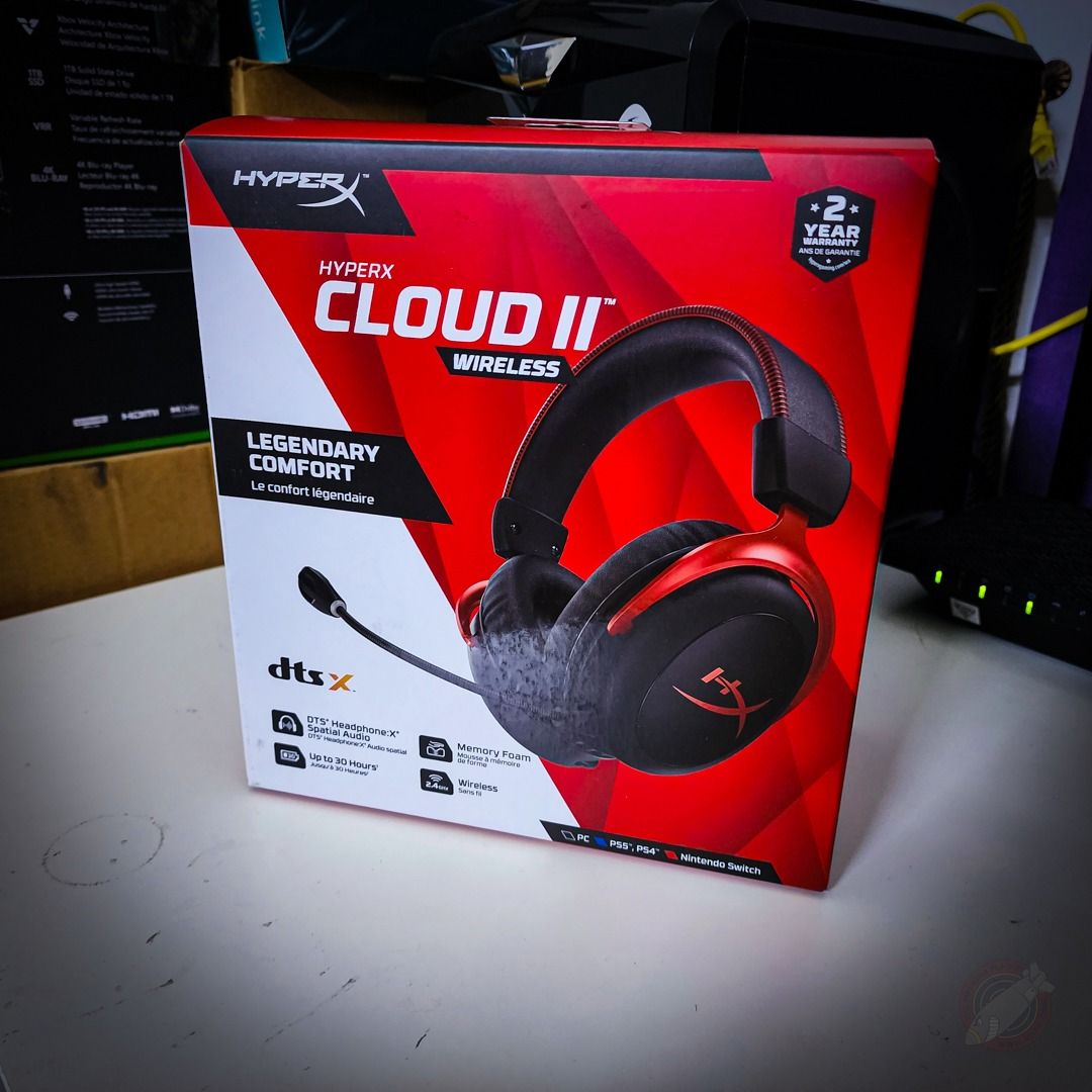 HyperX Cloud II Wireless - Gaming Headset for PC, PS4/PS5