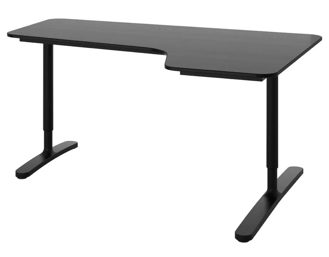 IKEA BEKANT Corner Desk Right (delivery fee included), Furniture & Home