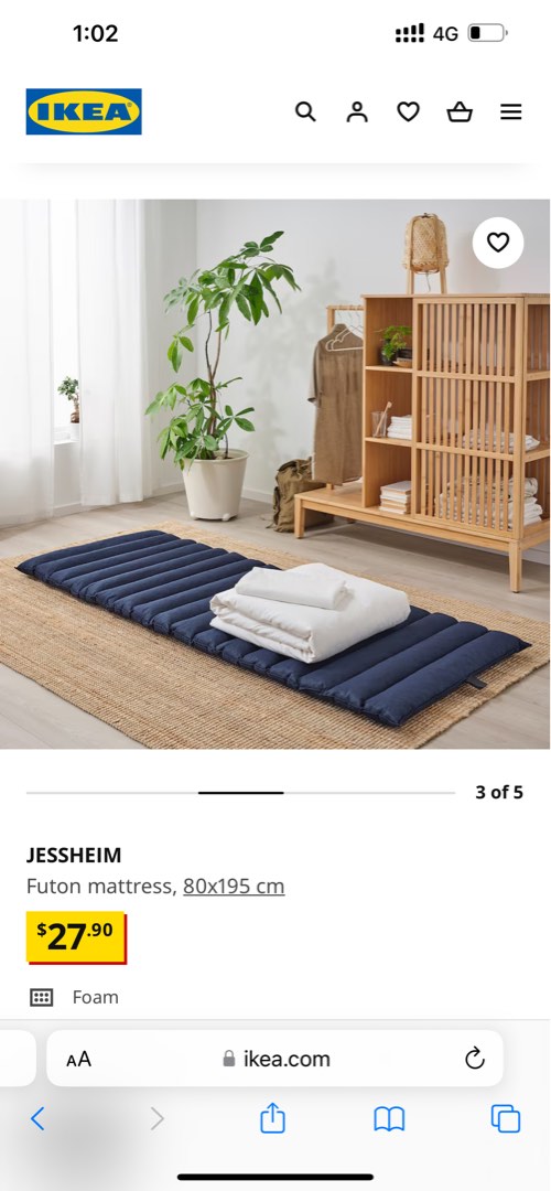 Ikea store folding mattress