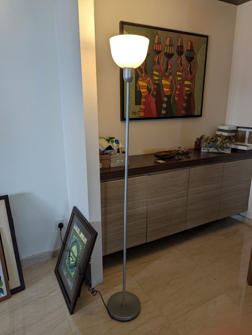 IKEA Hektogram, 6 foot lamp, Furniture & Home Living, Lighting & Fans