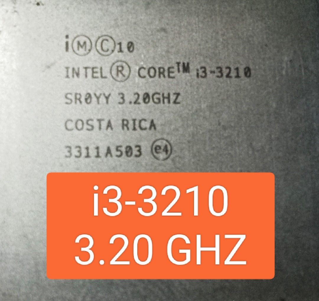 Intel processor variants PC computer gaming graphic design work office home (Category: Computer Parts) located in San Juan City. Submitted by huliuna72 (Listing ID 1251528158, Image 2). Description: 2nd gen - P400 3rd gen - P550 All working tested for 5 hours runtime, also showing up on device manager, system information and BIOS. Compatibility is the buyer's responsibility, no return or exchange. MOP if shipping: BPI (imbes na GCash kung hindi t