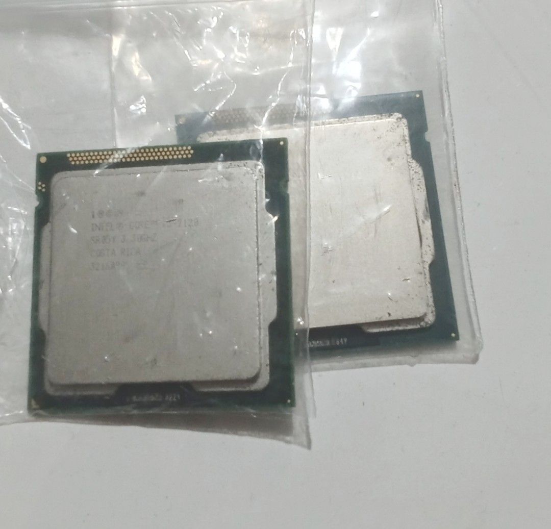 Intel processor variants PC computer gaming graphic design work office home (Category: Computer Parts) located in San Juan City. Submitted by huliuna72 (Listing ID 1251528158, Image 1). Description: 2nd gen - P400 3rd gen - P550 All working tested for 5 hours runtime, also showing up on device manager, system information and BIOS. Compatibility is the buyer's responsibility, no return or exchange. MOP if shipping: BPI (imbes na GCash kung hindi t