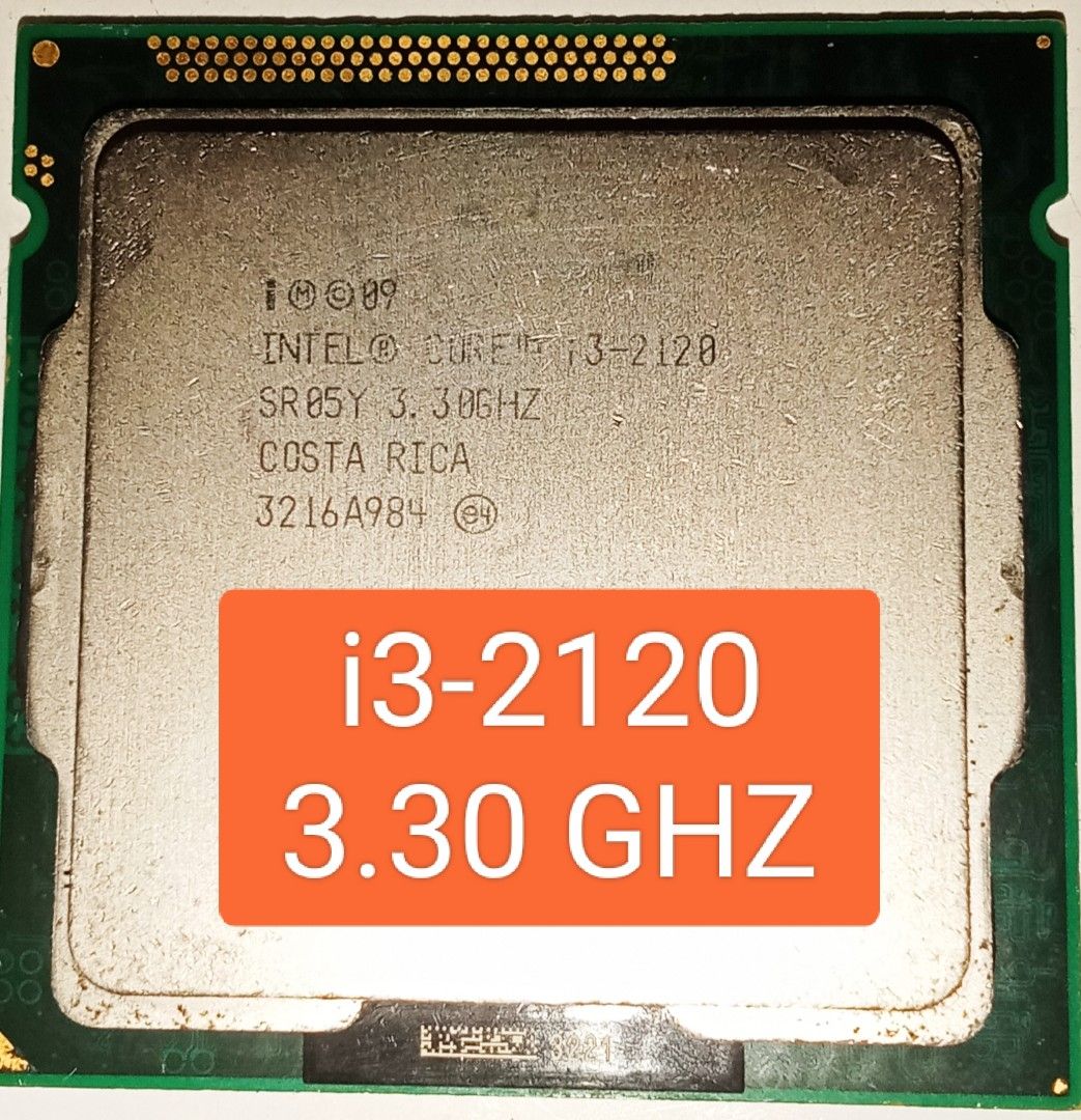 Intel processor variants PC computer gaming graphic design work office home (Category: Computer Parts) located in San Juan City. Submitted by huliuna72 (Listing ID 1251528158, Image 3). Description: 2nd gen - P400 3rd gen - P550 All working tested for 5 hours runtime, also showing up on device manager, system information and BIOS. Compatibility is the buyer's responsibility, no return or exchange. MOP if shipping: BPI (imbes na GCash kung hindi t