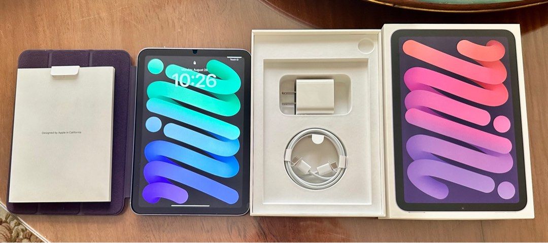 iPad 素っ気 mini 6 Wi-Fi 64GB パープル MOFT