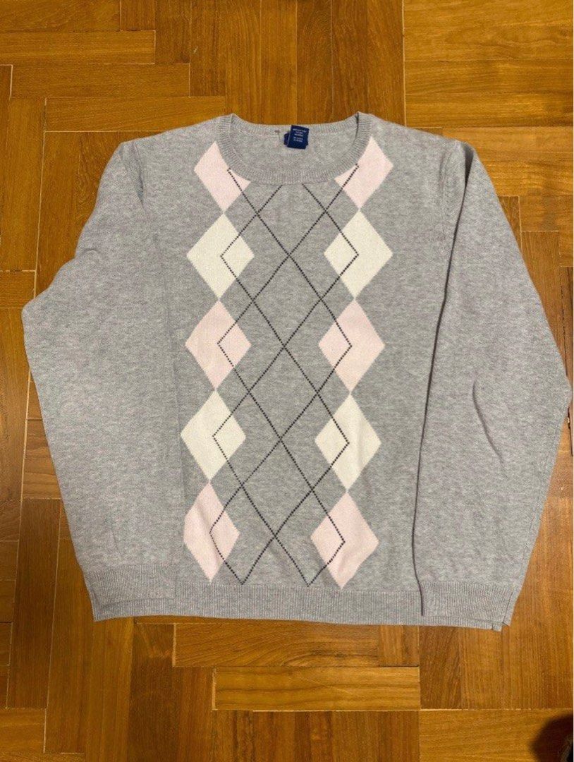Izod argyle sale sweater