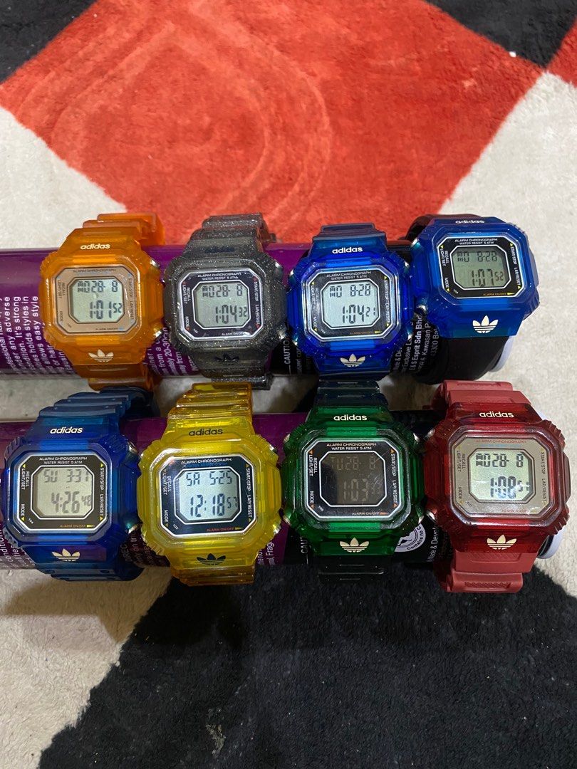 Jam Adidas Vintage Men s Fashion Watches Accessories Watches