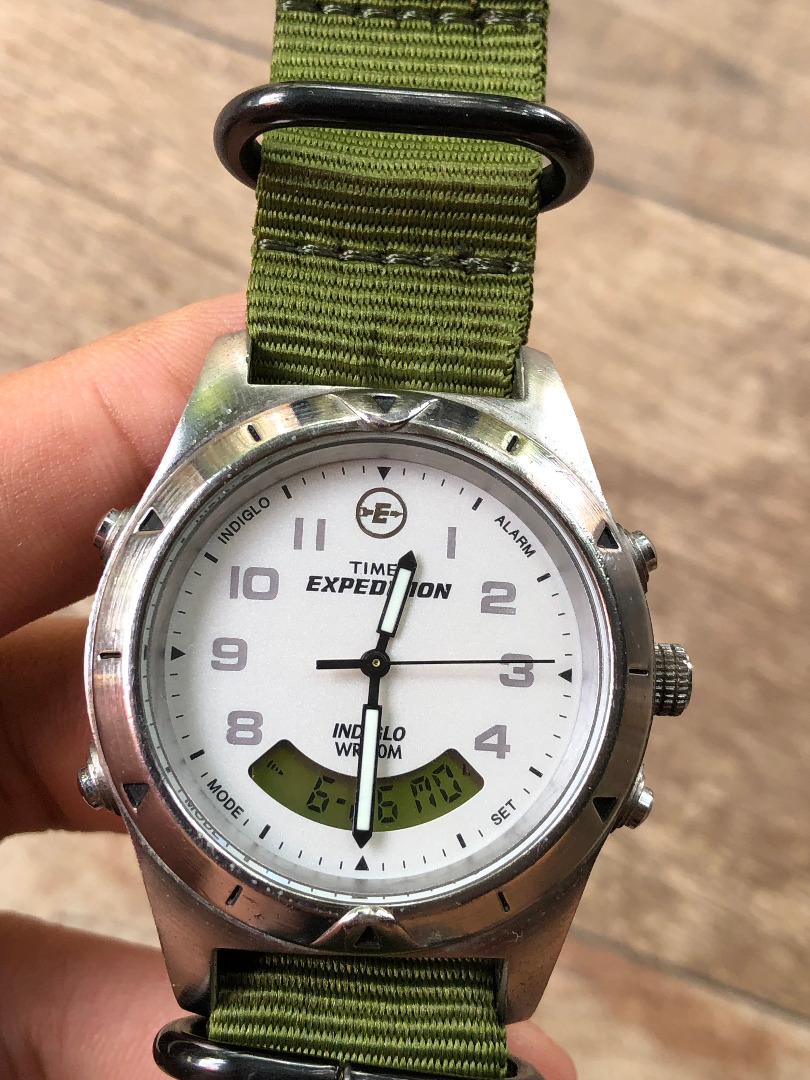 Jam tangan timex indiglo wr 50m discount