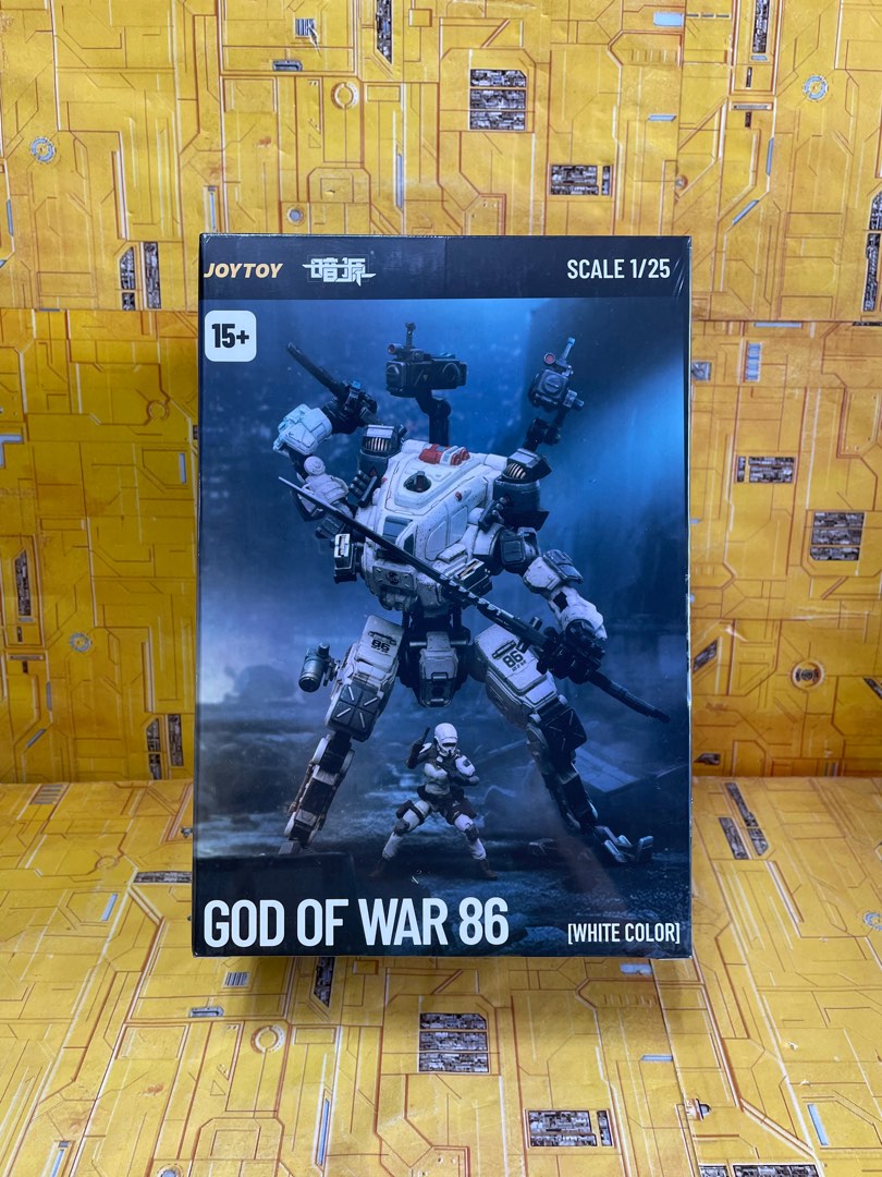 JoyToy Joy Toy 125 God of War 86 Mecha (White) With Pilot (MISB