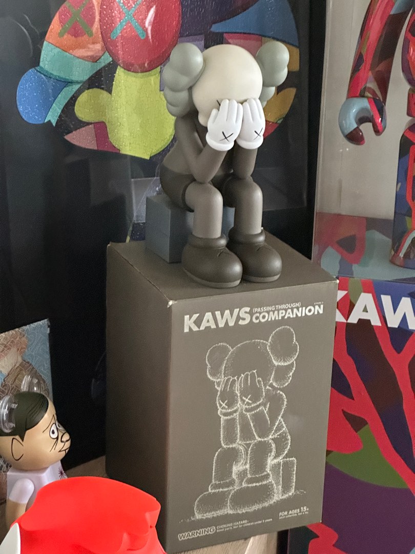 KAWS Passing Through Companion Vinyl Figure - Brown 2013 