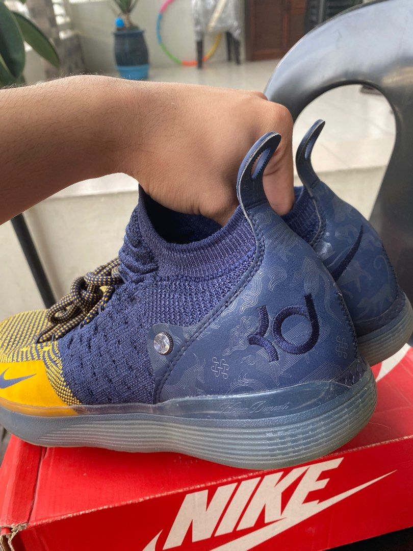 Kd 11 Gold Splatter, Men's Fashion, Footwear, Sneakers on Carousell