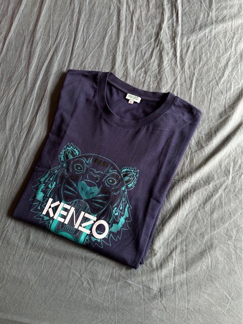 Kenzo signature logo t shirt on sale