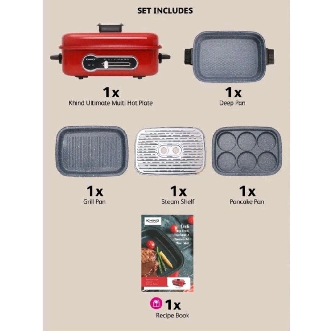 Khind mc398r outlet multi cooker