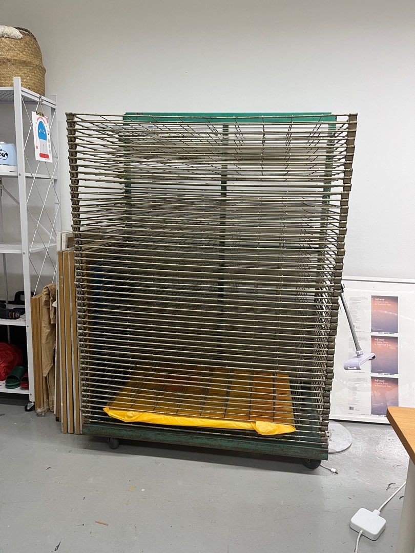 Large Screen Print Drying Rack, Hobbies & Toys, Stationery & Craft