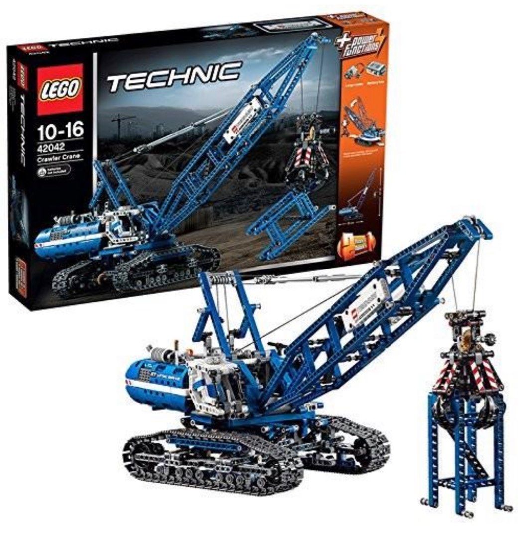 Lego technic 42042 crawler crane discount