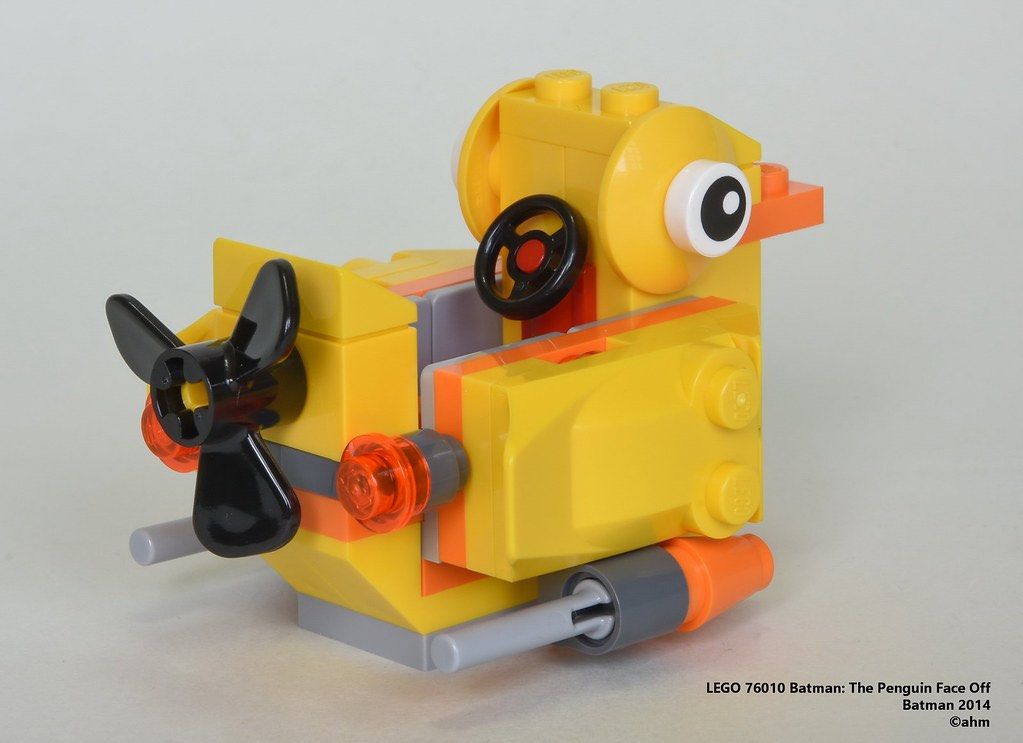 Lego penguin top duck