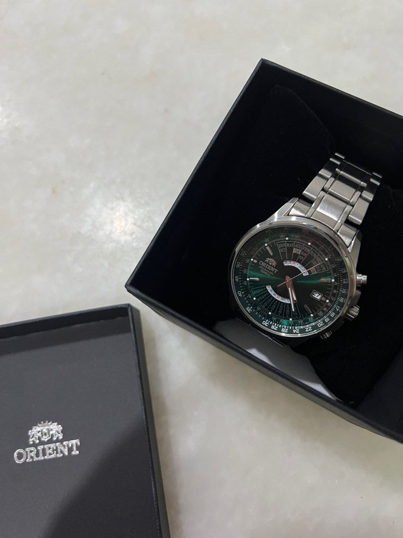 Orient Revival World Map Watch - Automatic Mechanical Watch For Men