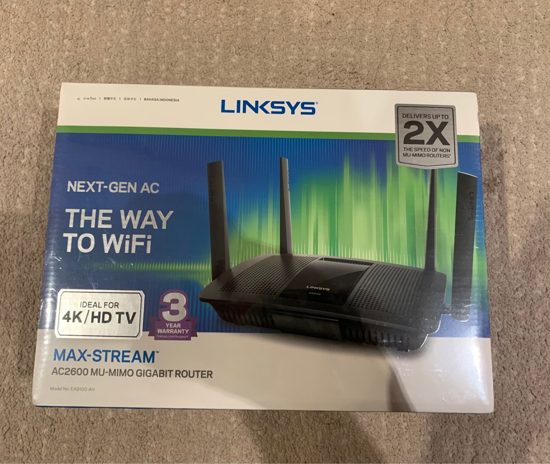Linksys AC2600 Router *NEW*, Computers & Tech, Parts & Accessories ...
