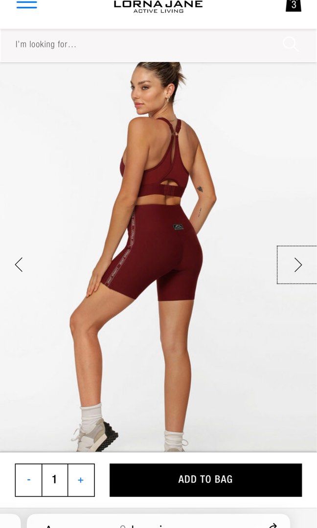 Lorna jane shorts with built clearance in tights