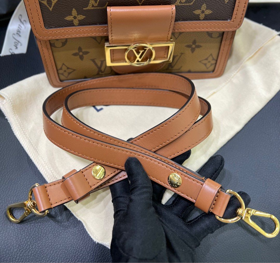 Louis Vuitton Dauphine Mini Monogram Reverse Bag, Luxury, Bags