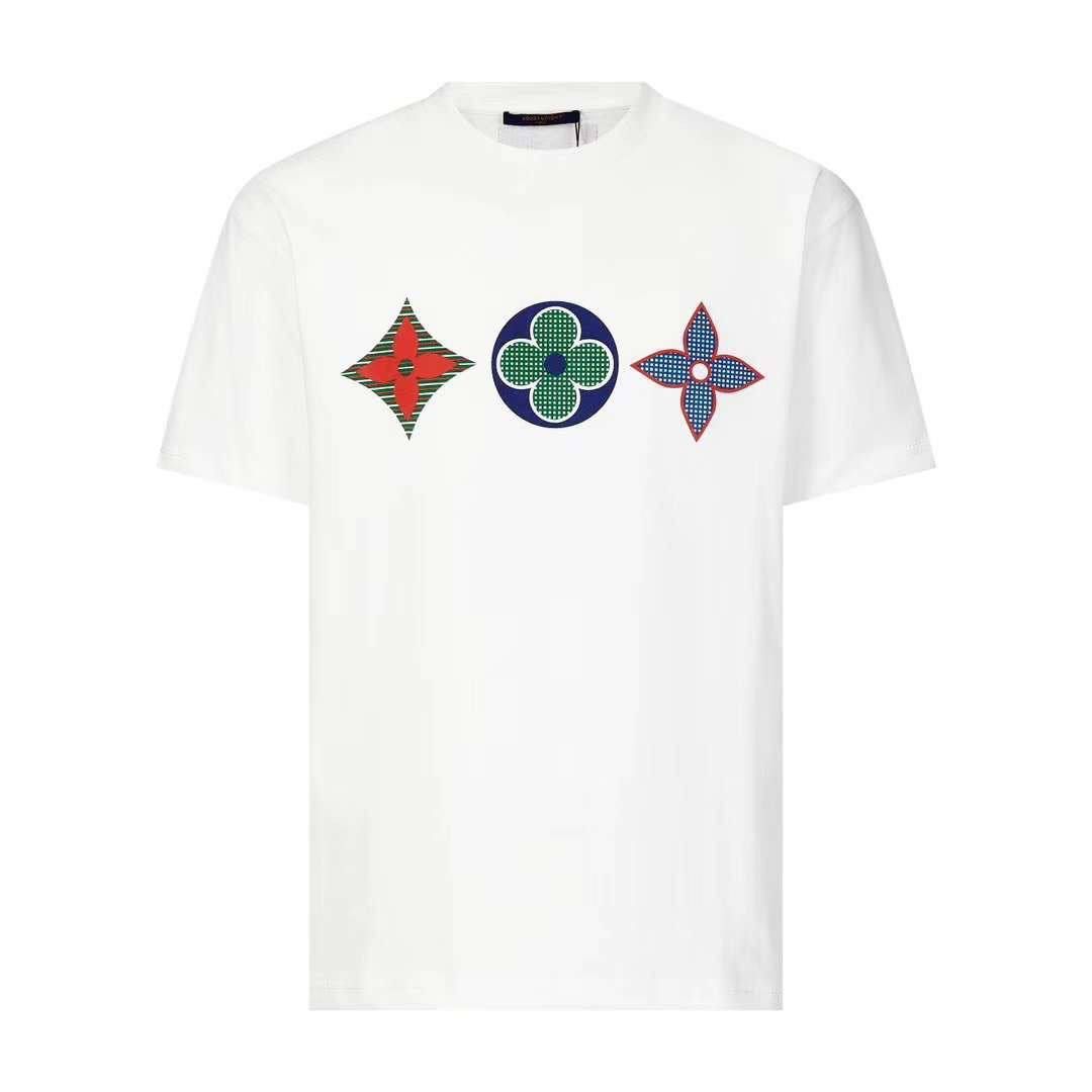 LOUIS VUITTONMULTICOLOR MONOGRAM PRINTED T-SHIRT, Luxury, Apparel on  Carousell
