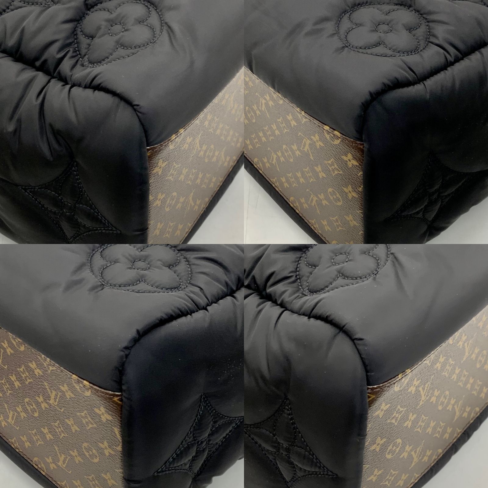 Louis Vuitton LV Onthego Pillow Black Nylon ref.393980 - Joli Closet