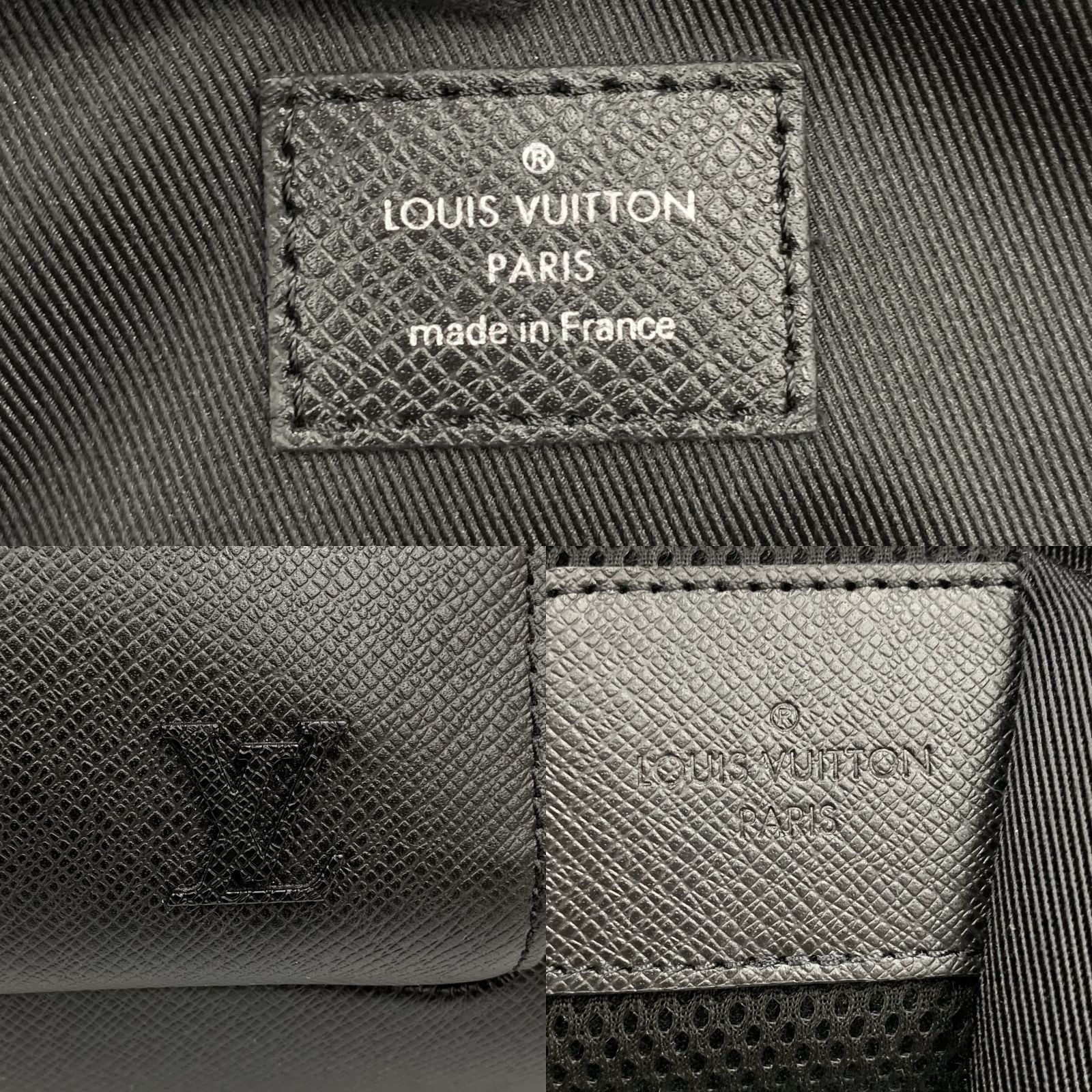 Louis Vuitton M30857 Adrian 雙肩包胸包灰色尺寸： 31x39x14cm - LuxuryGZ