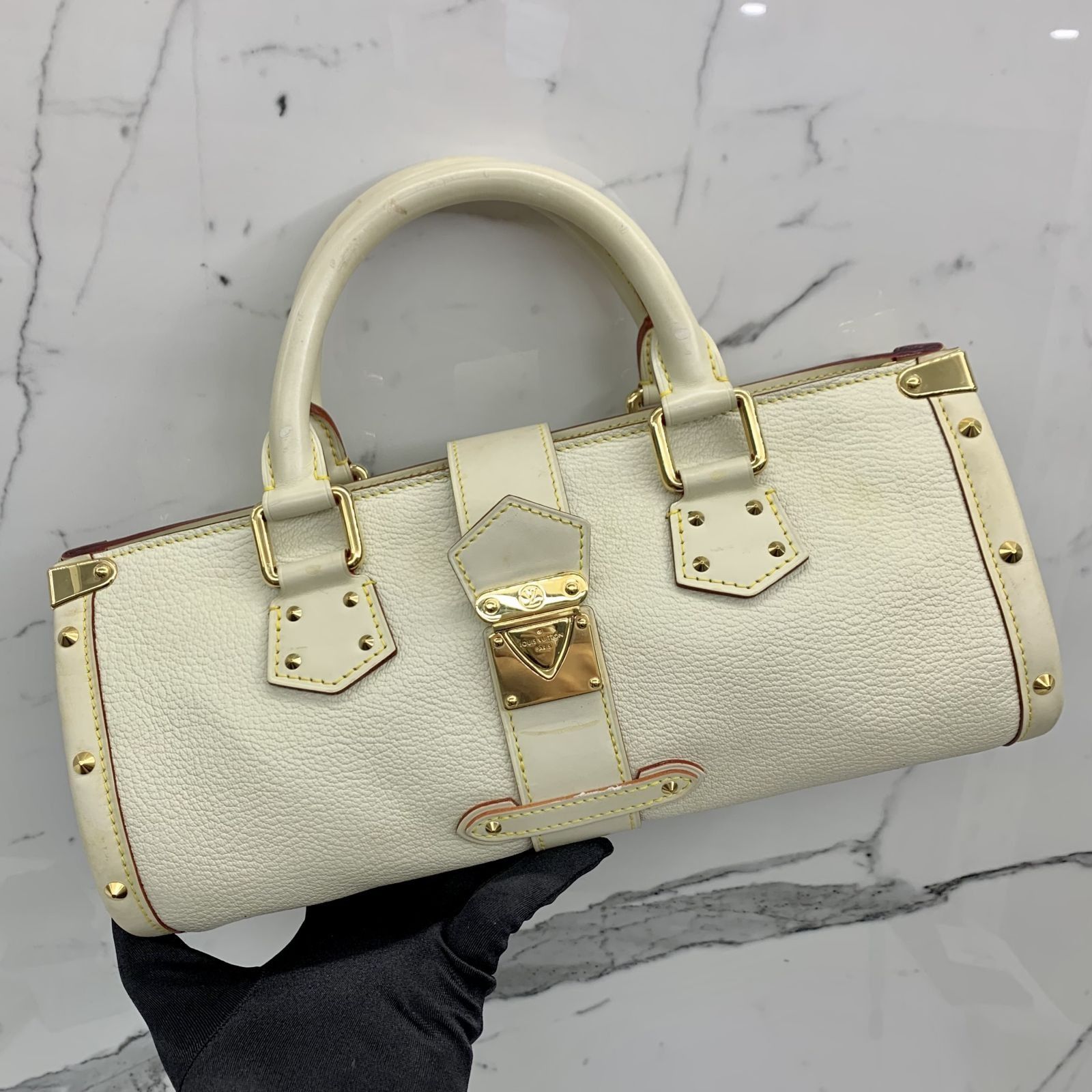 LV On the go (White), Luxury, Bags & Wallets on Carousell