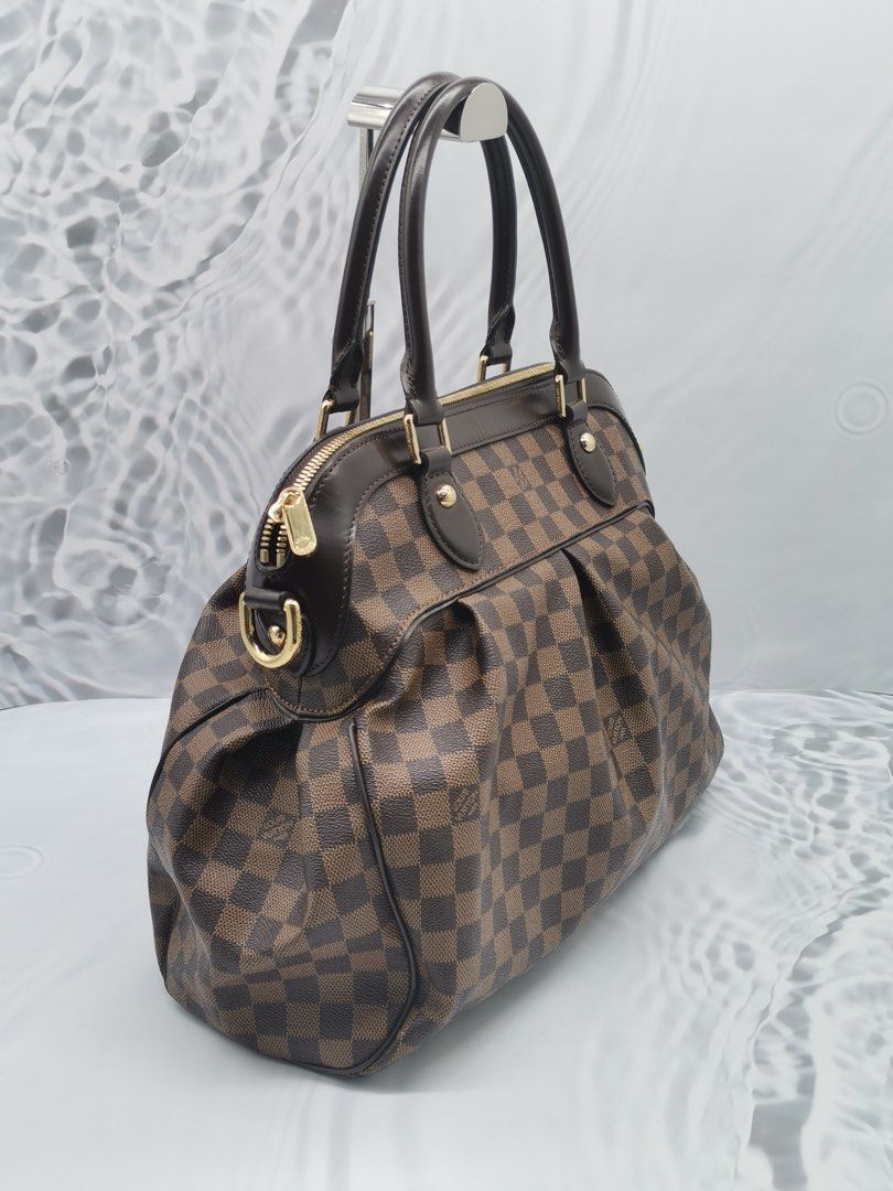 Louis Vuitton Damier Ebene Canvas and Leather Trevi PM Bag Louis