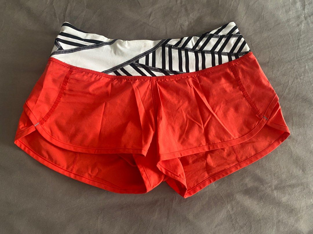 Lululemon speed up shorts size 2