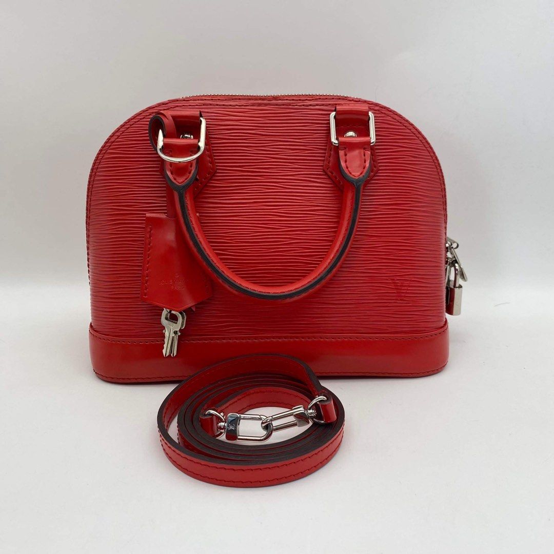 Authentic lv Louis Vuitton epi alma bb, Luxury, Bags & Wallets on Carousell