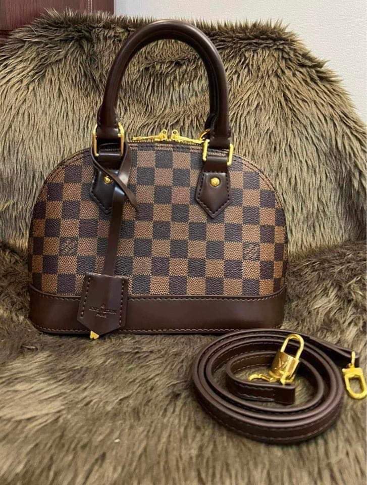 Authentic LV alma mini with sling, Luxury, Bags & Wallets on Carousell