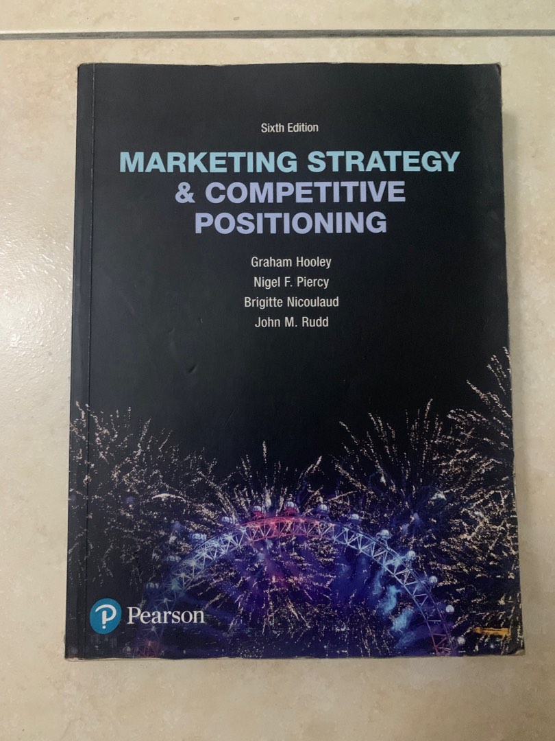 Competitive　6th　Positioning　Textbooks　Marketing　Pearson,　on　Hobbies　Toys,　Strategy　Magazines,　Carousell　Edition　Books