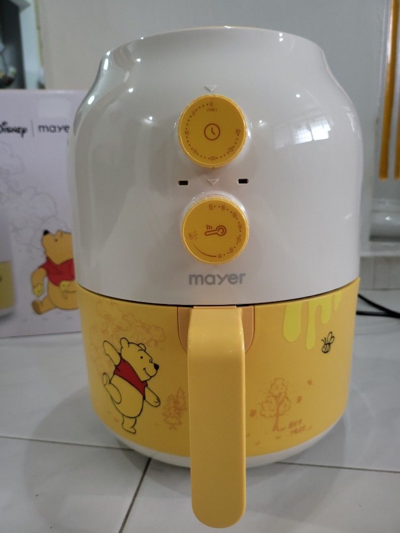 Mayer Air Fryer Disney winnie the pooh edition, TV & Home Appliances