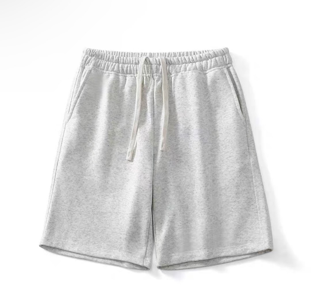 Men Light Grey Shorts, Men's Fashion, Bottoms, Shorts on Carousell