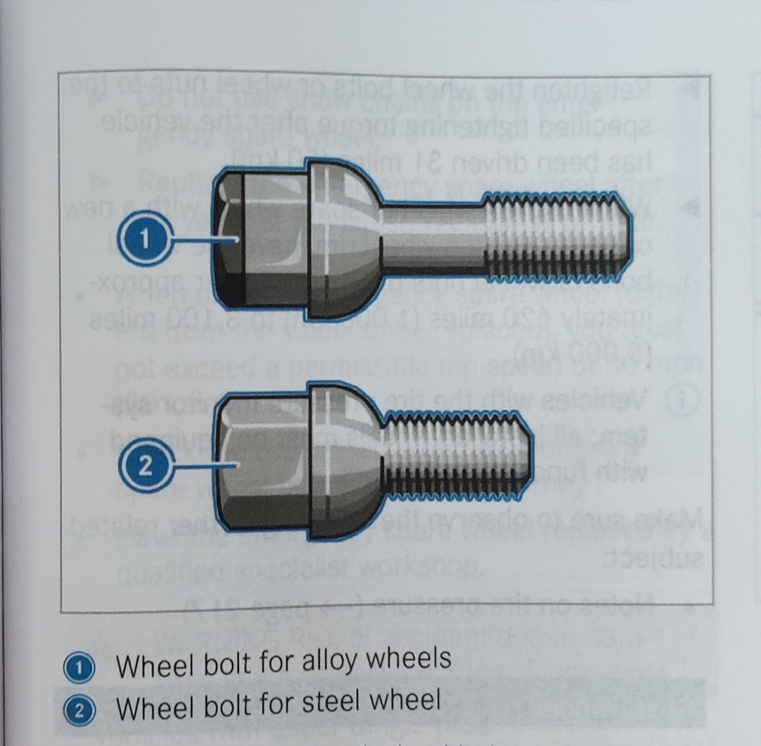 Mercedes Benz Sprinter Wheel Lug Bolt for Alloy (Mag) Wheels on Carousell