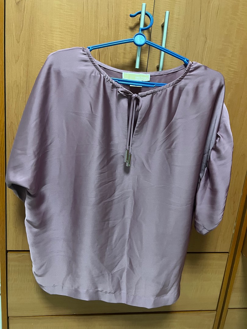 Michael kors clearance blouses grey