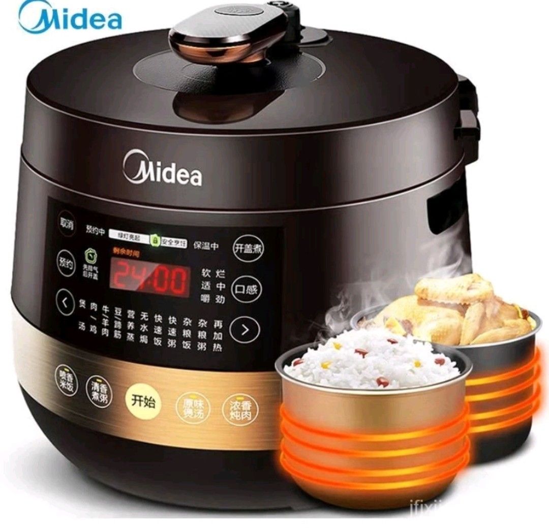 Midea pressure cooker, TV & Home Appliances, Kitchen Appliances