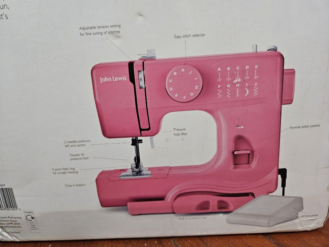 Mini Sewing Machine (John Lewis) on Carousell