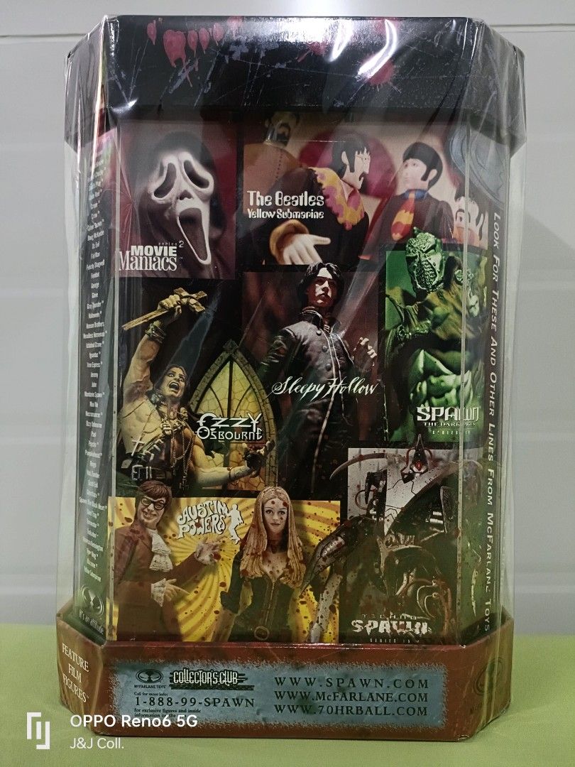 Movie Maniacs Jason Voorhees Freddy Krueger in Fishtank 7 Inch