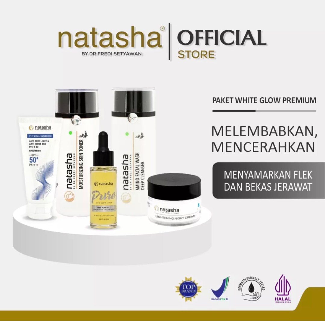 Paket glowing sale natasha