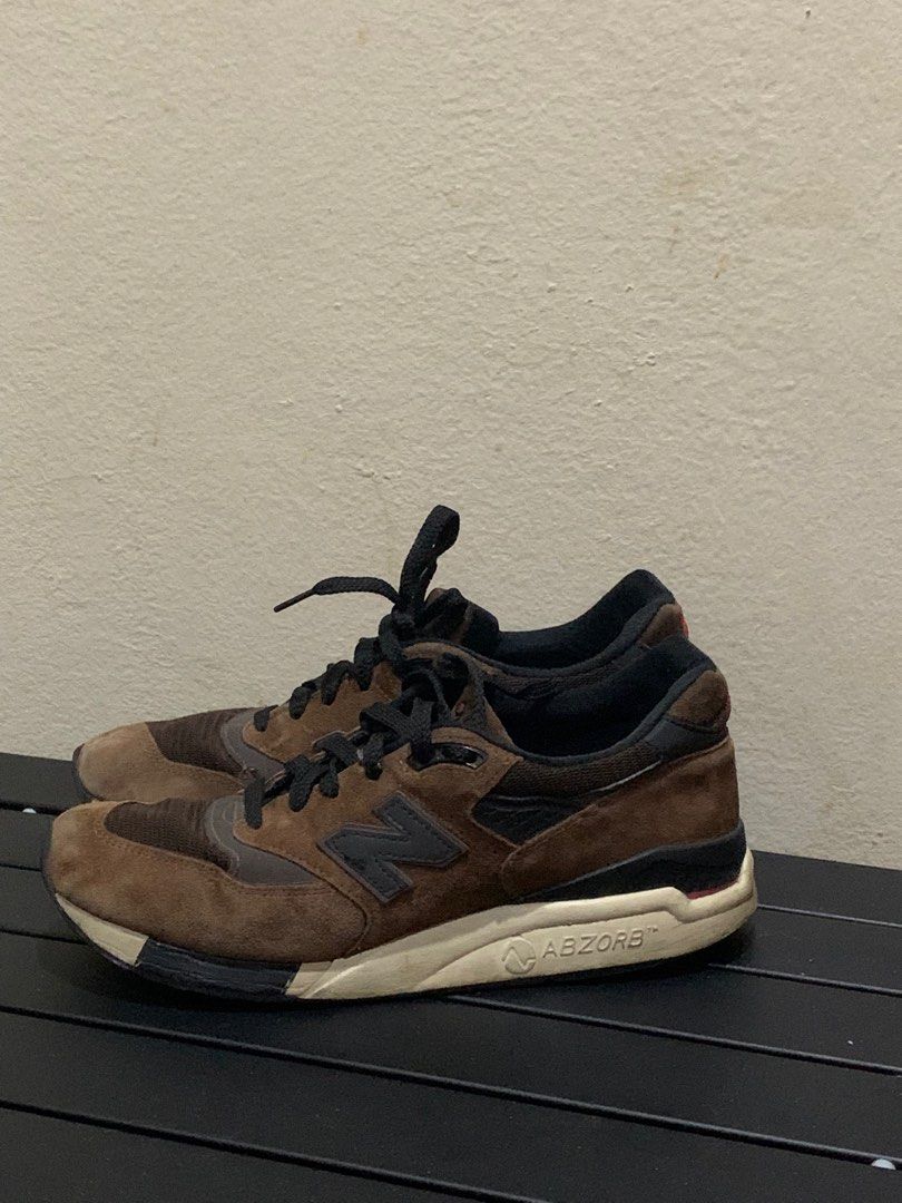 New balance discount 998 brown black
