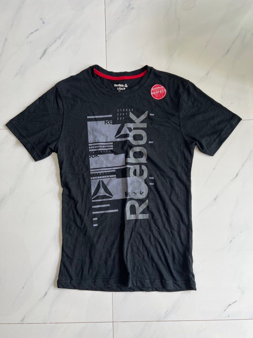 New Reebok Black T shirt